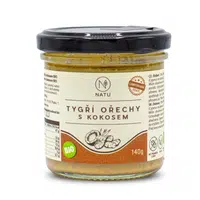 NATU Krém z tygřích ořechů s kokosem 140 g BIO