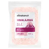 ALLNATURE Himalájská sůl růžová hrubá 500 g