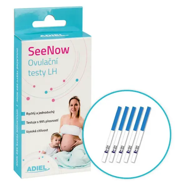 ADIEL SeeNow Ovulační testy LH 5 kusů