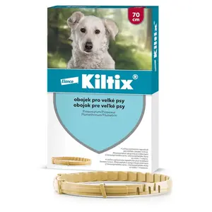 KILTIX Obojek proti blechám a klíšťatům pro velké psy 70 cm