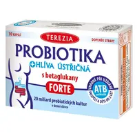 TEREZIA Probiotika + hlíva ústřičná s betaglukany FORTE 10 kapslí