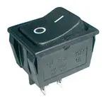 Přepínač kolébkový   2pol./4pin  ON-OFF 250V/15A  černý