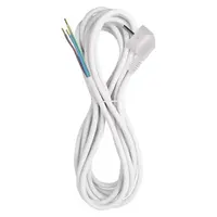 Flexo šňůra PVC 3x1,5mm 5m bílá