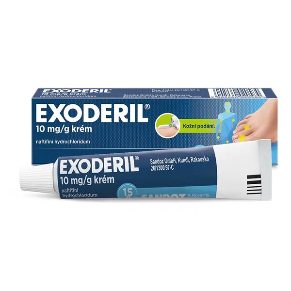 EXODERIL Krém 10 mg 15 g
