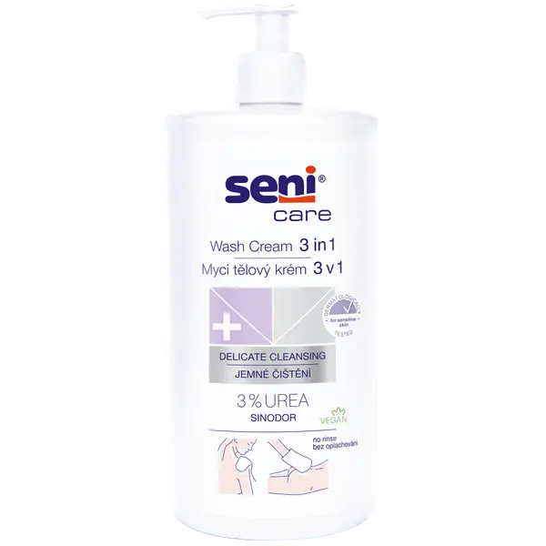 SENI Care Mycí tělový krém 3v1 1000 ml
