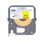 Max LM-305Y, 5mm x 8m, žlutá kompatibilní páska