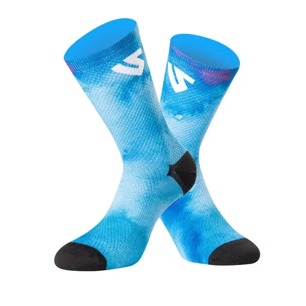 Ponožky Undershield Tye Dye modrá 37/41