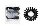 Spirálová gumička do vlasů Invisibobble True Black - černá