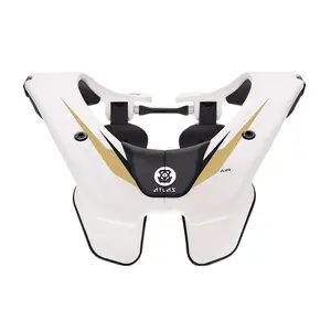 Chránič krční páteře ATLAS Air White Gold bílá/zlatá L