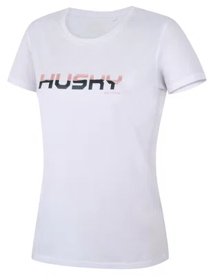 Husky Tee Wild L L, white Dámské bavlněné triko