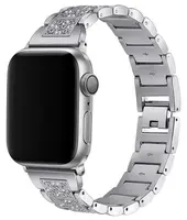 Řemínek Worryfree Dressy S-Block pro Apple 38/40/41mm, silver