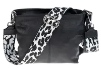 NovaKabelka.cz Batilda Nera s přídavným popruhem