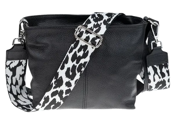 NovaKabelka.cz Batilda Nera s přídavným popruhem