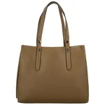 Dámska kožená kabelka khaki - Delami Nylea