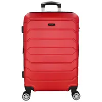 Cestovní plastový kufr červený - Ormi Kalmax M