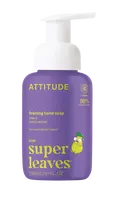 ATTITUDE Dětské pěnivé mýdlo na ruce Super leaves Kids s vůní vanilky a hrušky 295 ml