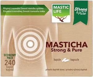 MASTICLIFE Čistý prášek z chioské Mastichy 240 kapslí