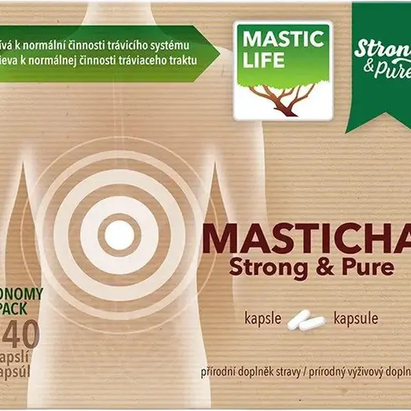 MASTICLIFE Čistý prášek z chioské Mastichy 240 kapslí