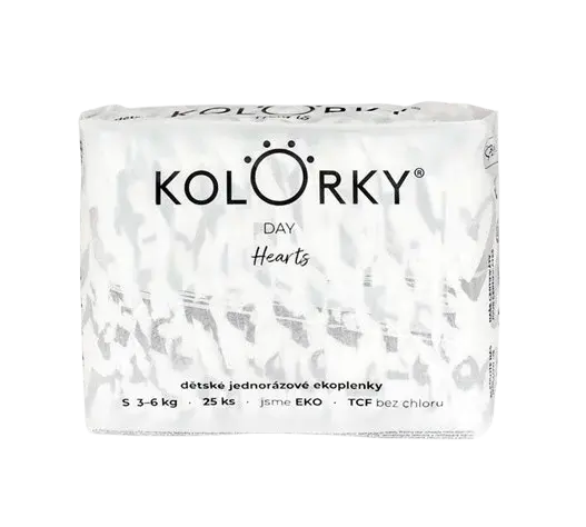 KOLORKY DAY Srdce vel. S (3-6 kg) 25 ks