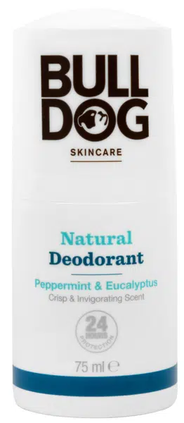 BULLDOG Peppermint & Eucalyptus Natural Deodorant 75 ml