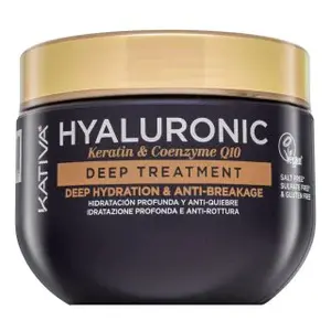 Kativa Hyaluronic Keratin - Coenzyme Q10 Deep Treatment posilující maska s kyselinou hyaluronovou 300 ml