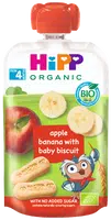 HIPP BIO Hippies Jablko-Banán-Baby sušenky 100 g