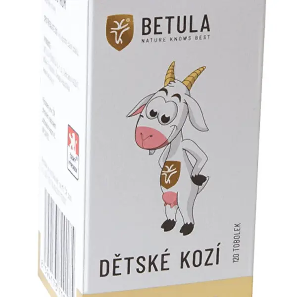 BETULA Kozí kolostrum dětské 120 tobolek