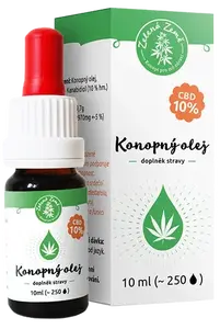 ZELENÁ ZEMĚ CBD Konopný olej 10% 10 ml