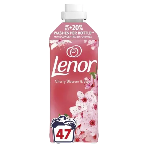 LENOR Aviváž, Cherry Blossom & Sage, 47 praní, 987 ml