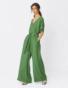 SKFK Kaie Jumpsuit G5 Basil Green 36