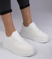 Gemre White platform sneakers Mishel