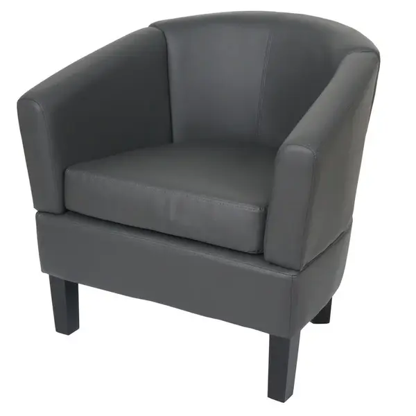 MCW LOUNGE KŘESLO Šedé