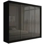 ALTDECOR ŠATNÍ SKŘÍŇ PEKA – 250 cm – černá|šedá