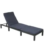 MCW POLY-RATTAN LEHÁTKO BASIC antracitová, šedá