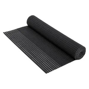 PVC PLÁTENÁ ROHOŽ 100 x 700 cm antracitová