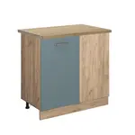 Vicco ROHOVÁ SKŘÍŇKA R-Line Modrošedá 86 cm , PD Dub