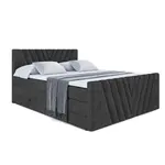ALTDECOR POSTEL boxspring ERNINA-Z KING – 160 x 200 – H3/H4 – černá
