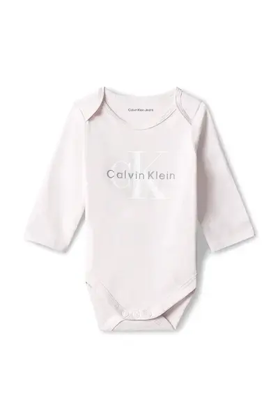 Calvin Klein Jeans  body kojenecké bavlněné s elastanem