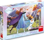 Puzzle Frozen: Objetí 24 dílků (poškozené)