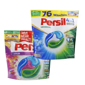 ACTION PACK Persil Discs Color + Universal kapsule na farebné pranie 4v1 2x 76 ks