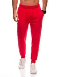 Edoti BASIC men's uniform sweatpants joggers - red