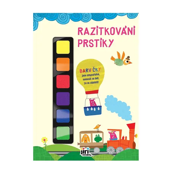 JIRI MODELS Razítkování prstíky Vláček 1 ks