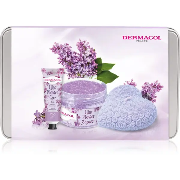 Dermacol Flower Care Lilac darčeková sada do kúpeľa