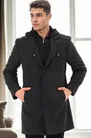 PLT8371 DEWBRRY MEN'S COAT-DIAGONAL ANTHRACITE-2