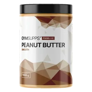 Gymsupps Peanut Butter 1000g - jemný