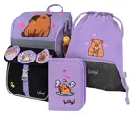 3 SET Zippy Kapybara: aktovka, penál, sáček