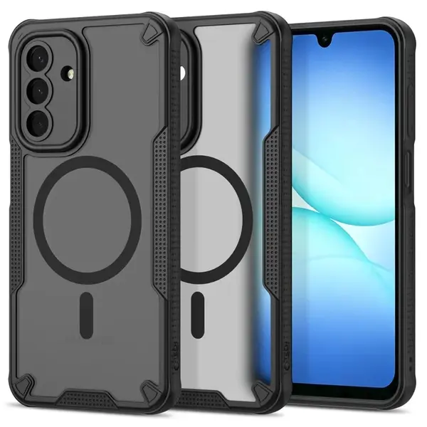 Tech-Protect Rugged Shield MagSafe kryt na Samsung Galaxy A17 / A18 / A26 4G / 5G, čierny