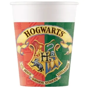 Harry Potter  party - kelímky papírové 200 ml 8 ks