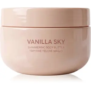Dermacol Vanilla Sky tělové máslo pro třpytivý lesk 200 ml
