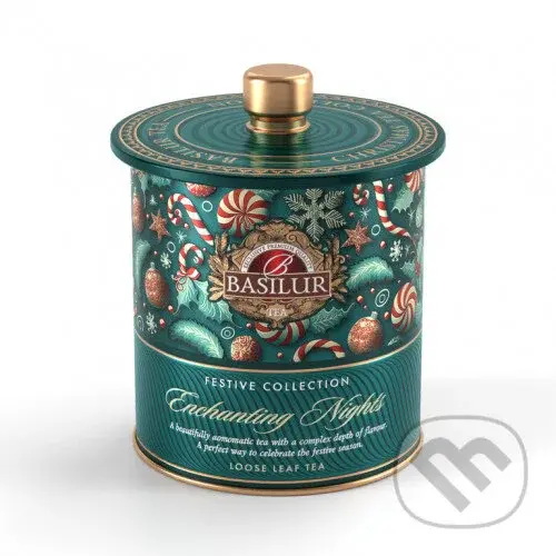BASILUR Festive Tea Enchanting Nights plech 75g